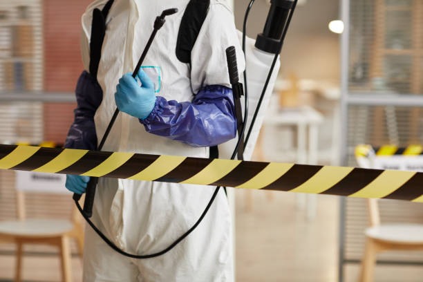 Professional Infectious Disease Decontamination technician working in Cuero, TX